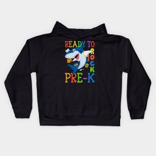 Dabbing Pre-K Shark Back To School Kids Hoodie